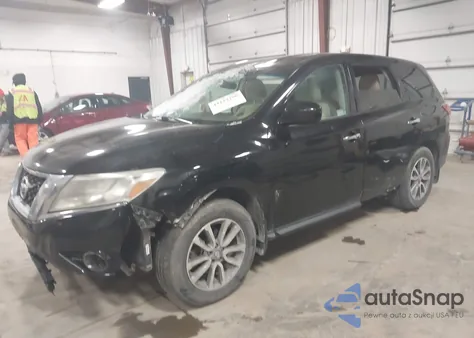 2014 Nissan Pathfinder S z USA, uszkodzony, nr VIN 5N1AR2MM6EC604351